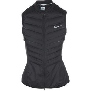 Nike Black Quilted Fitness Vest